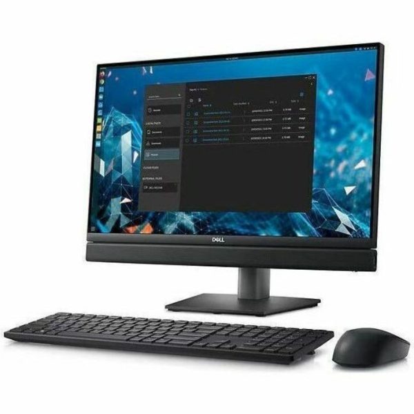 Dell OptiPlex 7000 7420 All-in-One Computer - Intel Core i5 14th Gen i5-14500T - vPro Technology - 8 GB - 256 GB SSD - 23.8" Full HD Touchscreen - Desktop - Black - Image 9