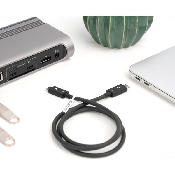 Plugable Thunderbolt 3 Cable 40Gbps Supports 100W (20V, 5A) Charging - Image 6