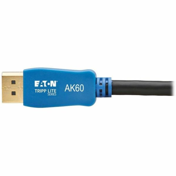 Eaton Tripp Lite Series DisplayPort Cable with Latching Connectors (M/M), 8K 60 Hz, HDR, HBR3, 4:4:4, HDCP 2.2, Black, 6 ft. (1.8 m) - Image 6