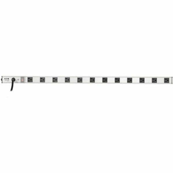 Eaton Tripp Lite Series 12-Outlet Vertical Power Strip, 120V, 15A, 15 ft. (4.57 m) Cord, 5-15P, 36 in. - Image 2