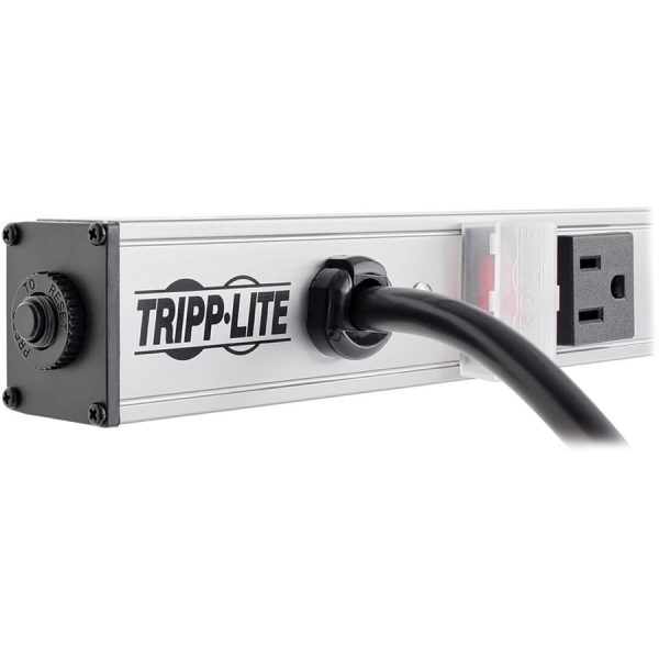 Eaton Tripp Lite Series 12-Outlet Vertical Power Strip, 120V, 15A, 15 ft. (4.57 m) Cord, 5-15P, 36 in. - Image 4