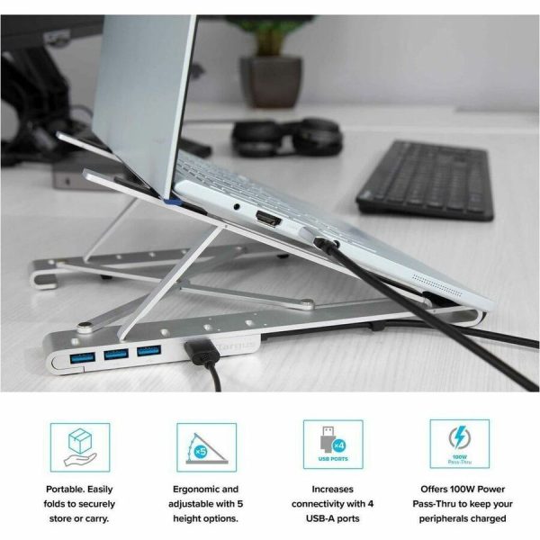 Targus Portable Stand with Integrated USB-A Hub - Image 2