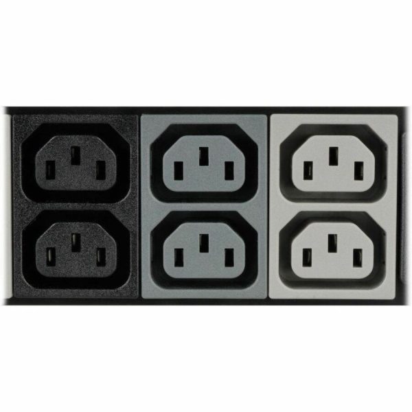 Eaton Tripp Lite Series 12.6kW 3-Phase Local Metered PDU, 208V Outlets (36 C13 & 9 C19) Hubbell 50A CS8365C, 6 ft. (1.83 m) Cord, 0U Vertical, TAA - Image 6