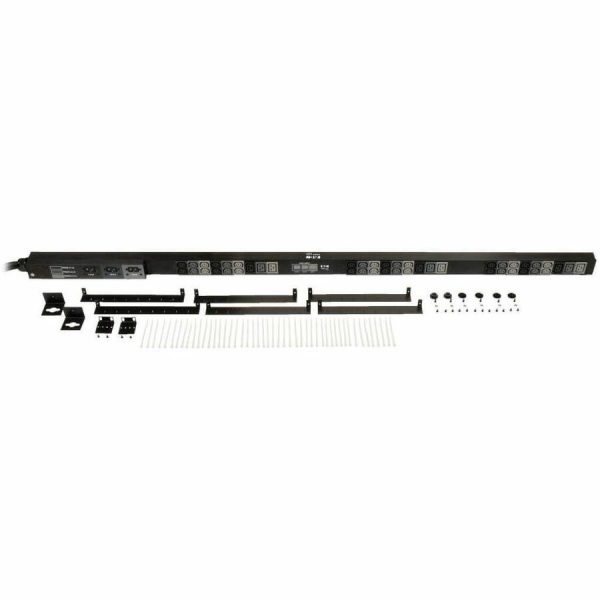 Eaton Tripp Lite Series 12.6kW 3-Phase Local Metered PDU, 208V Outlets (36 C13 & 9 C19) Hubbell 50A CS8365C, 6 ft. (1.83 m) Cord, 0U Vertical, TAA - Image 9