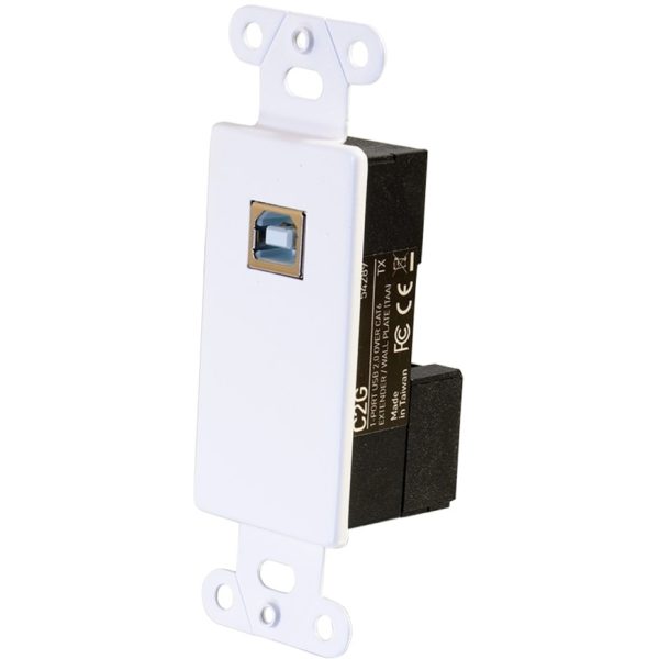 C2G USB 2.0 Cat6 Extender 150ft, Decorator Wall Plate Transceiver to Box Receiver-TAA - Image 4