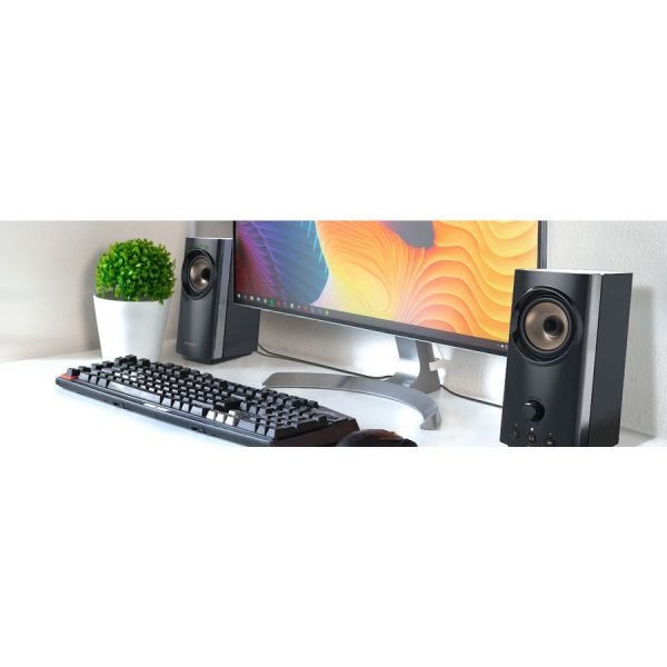 Creative T60 2.0 Bluetooth Speaker System - 30 W RMS - Black - Image 3