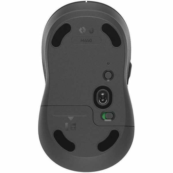 Logitech Signature M650 for Business Wireless Mouse, For Small to Medium Sized Hands, Logi Bolt, Graphite - Image 3