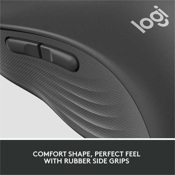 Logitech Signature M650 for Business Wireless Mouse, For Small to Medium Sized Hands, Logi Bolt, Graphite - Image 8