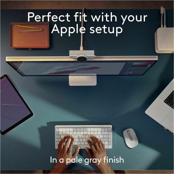 Logitech MX Anywhere 3S for Mac, Compact Wireless Bluetooth Mouse, 8K DPI Any-Surface Tracking, Quiet Clicks, USB C, Wireless Mouse for MacBook Pro, Macbook Air, iMac, iPad (Pale Grey) - Image 8