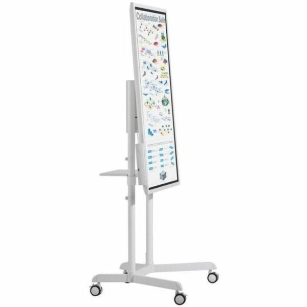 Atdec Mobile Cart with Display Rotation. Max Load: 70kg. Universal VESA - Image 5