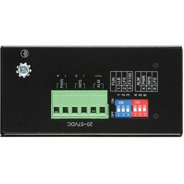 Eaton Tripp Lite Series Hardened Gigabit Fiber to Ethernet Media Converter, 10/100/1000 Mbps, RJ45/SFP, -10° to 60°C, DC Power, TAA - Image 6