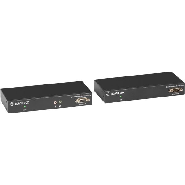 Black Box KVM Extender Fiber - SH DVI-D USB 2.0 Serial Audio Local Video - Image 2
