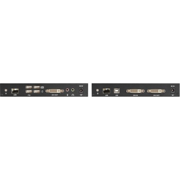 Black Box KVM Extender Fiber - SH DVI-D USB 2.0 Serial Audio Local Video - Image 3