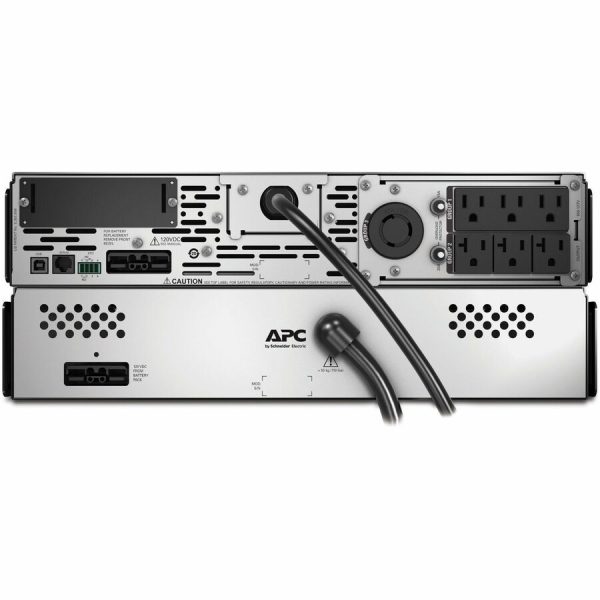 [TAA] APC Smart-UPS X, Line Interactive, 3kVA, Rack/tower convertible 2U, 100V-127V, 3x 5-15R+3x 5-20R+1x L5-30R NEMA, SmartSlot, Extended runtime, TAA - Image 4