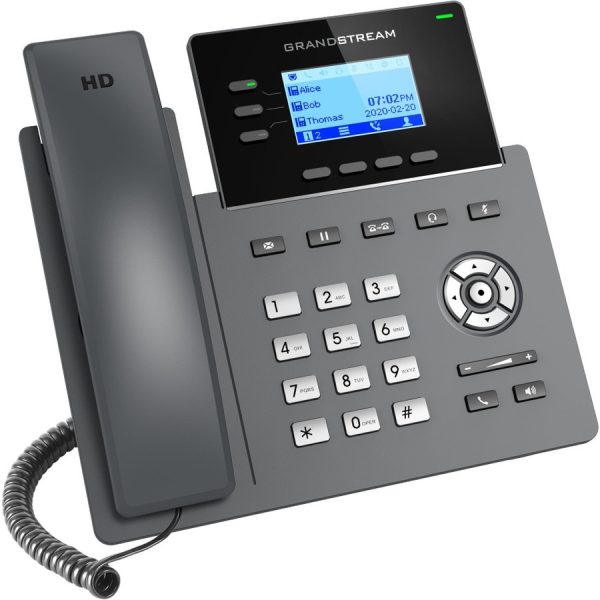 Grandstream GRP2603P IP Phone - Corded - Corded - Wall Mountable, Desktop - Image 4