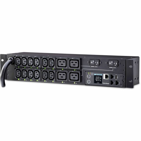 CyberPower PDU41008 Single Phase 200 - 240 VAC 30A Switched PDU - Image 2