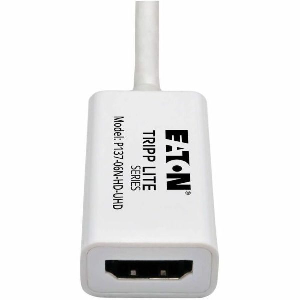 Eaton Tripp Lite Series Keyspan Mini DisplayPort to HDMI Active Adapter Video Converter (M/F) - 4K, DP1.2, 6 in. - Image 5