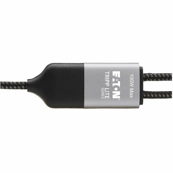 Eaton Tripp Lite Series 2-in-1 USB-C Charging Cable (M/2xM) - 100W PD Charging, 6 ft. (1.8 m) - Image 6