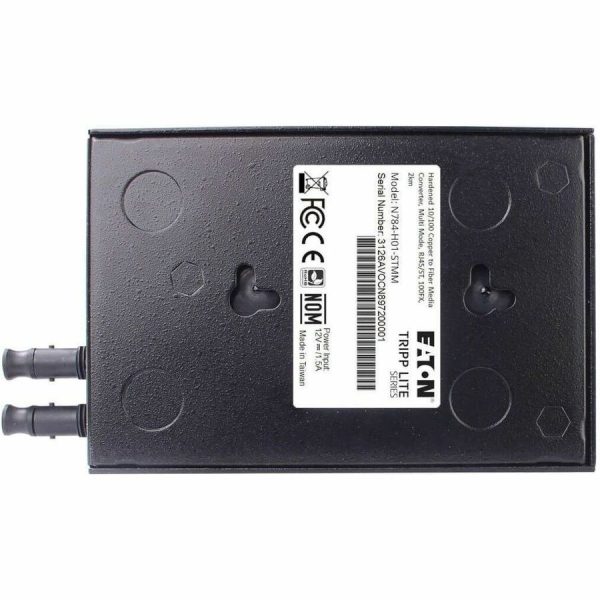 Eaton Tripp Lite Series Hardened Copper to Fiber Media Converter - 10/100 Mbps, RJ45/ST Multimode, -10° to 60°C, 2 km (1.2 mi.), TAA - Image 7