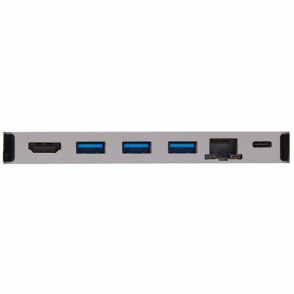 Eaton Tripp Lite Series USB-C Dock - 4K HDMI, USB 3.x (5Gbps), USB-A/C Hub Ports, GbE, Memory Card, 100W PD Charging, Detachable Cord - Image 9