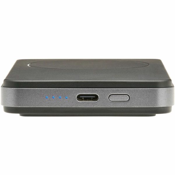 Eaton Tripp Lite Series Portable Wireless Magnetic Charging Power Bank for iPhone 16/15/14/13/12, USB-C Output, 18W, 4000mAh, Lithium-Ion, Black - Image 5
