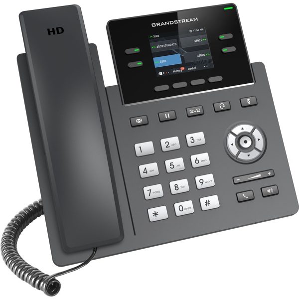 Grandstream GRP2612 IP Phone - Corded - Corded - Wall Mountable - Image 4