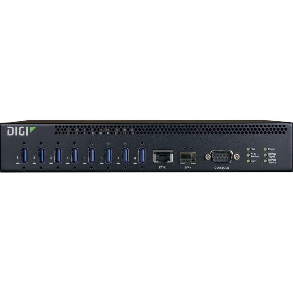 Digi AnywhereUSB 8 Plus USB/Ethernet Combo Hub - Image 2