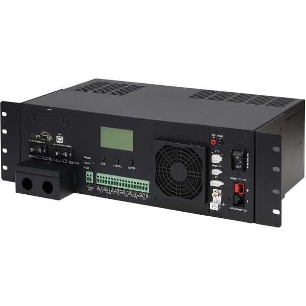 Eaton Tripp Lite Series 120VAC 48VDC 1500VA 1200W Extreme Temperature Network UPS for Industrial and Traffic Networks, 3U, Hardwire, TAA - Image 10