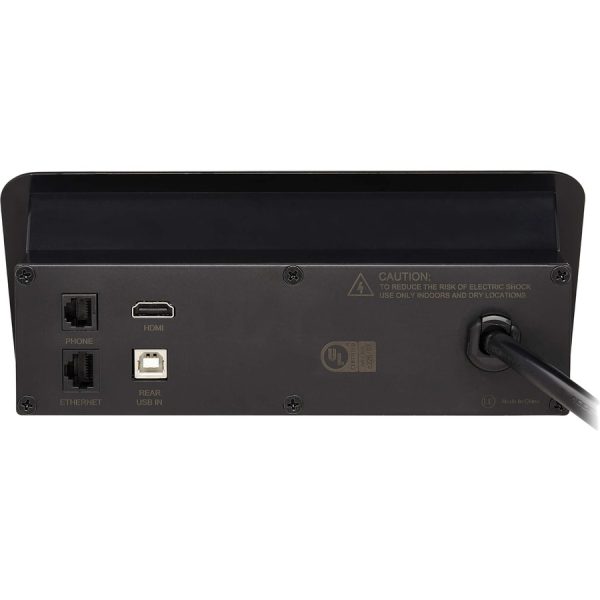 Eaton Tripp Lite Series Power It! 2-Outlet In-Desk Power and Charging Dock - 4x USB-A, USB-B, HDMI, RJ11, RJ45, 10 ft. Cord, Antimicrobial Protection, Black - Image 7