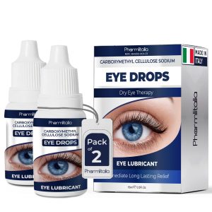 Eye Drops for Dry Eyes   Gentle Therapy for Irritated Dry Itchy & Sensitive Eyes   NDC 84938 001 01  Redness Relief Eye Drops   Preservative Free Lubricating Eye Drops for Red Eyes (Pack of 2)