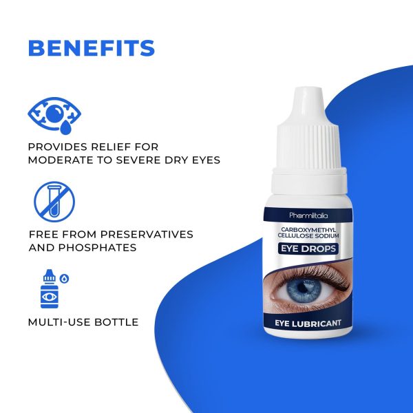 Eye Drops for Dry Eyes   Gentle Therapy for Irritated Dry Itchy & Sensitive Eyes   NDC 84938 001 01  Redness Relief Eye Drops   Preservative Free Lubricating Eye Drops for Red Eyes (Pack of 2) - Image 3