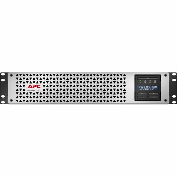 APC Smart-UPS, Line Interactive, 2200VA, Lithium-ion, Rackmount 2U, 120V, 2x NEMA 5-20R+6x NEMA 5-15R outlets, SmartConnect Port+Network Card, AVR - Image 2