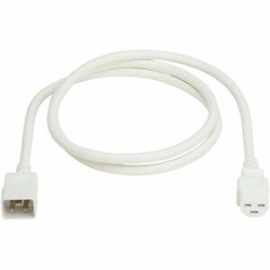 PWR CRD C20 TO C21 20A 5FT WHT