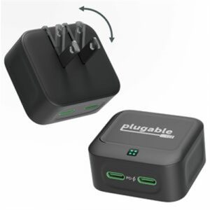 40W Dual USBC Charger   Black
