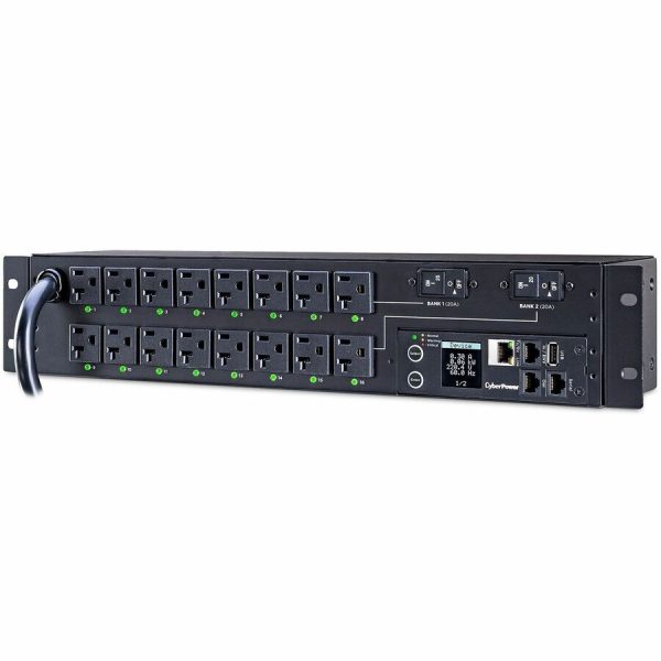CyberPower PDU41003 Single Phase 100 - 120 VAC 30A Switched PDU - Image 2