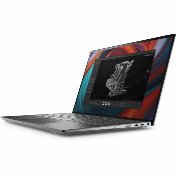 Dell Precision 5000 5490 14" Mobile Workstation - Full HD Plus - Intel Core Ultra 7 155H - vPro Technology - 16 GB - 512 GB SSD - Aluminum Titan Gray - Image 8