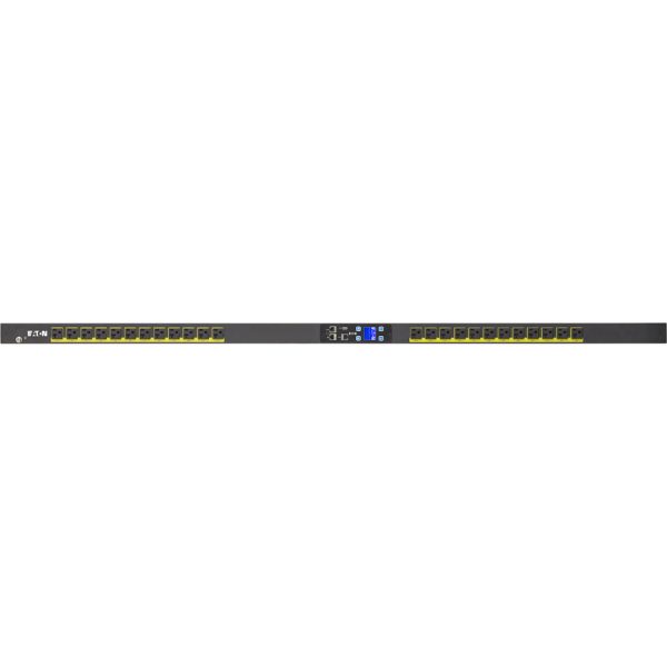 Eaton Metered Input rack PDU, 0U, 5-20P, L5-20P input, 1.92 kW max, 120V, 16A, 10 ft cord, Single-phase, Outlets: (24) 5-20R - Image 2