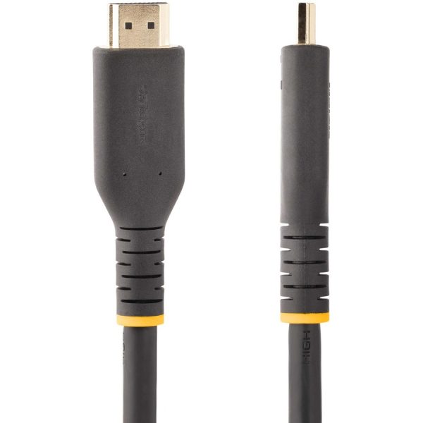 StarTech.com 10m (30ft) Active HDMI Cable, HDMI 2.0 4K 60Hz UHD, Rugged HDMI Cord w/ Aramid Fiber, Heavy-Duty High Speed HDMI 2.0 Cable - Image 2