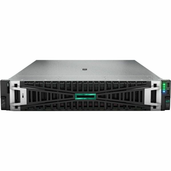 HPE SMART CHOICE ProLiant DL380 G11 2U Rack Server - 1 x Intel Xeon Silver 4510 2.4 GHz - 64 GB RAM - 960 GB SSD - (2 x 480GB) SSD Configuration - Image 2