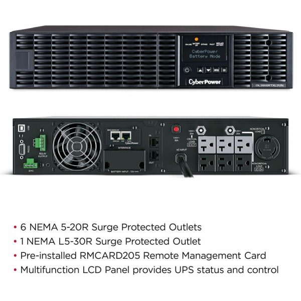 CyberPower OL3000RTXL2UN Smart App Online UPS Systems - Image 2