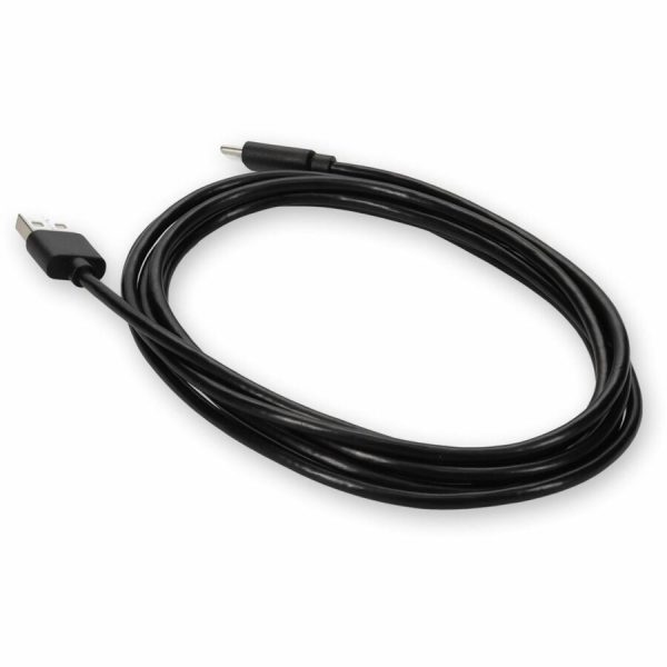 AddOn 50cm USB 2.0 (A) Male to USB 2.0 (C) Male Black Cable - Image 3