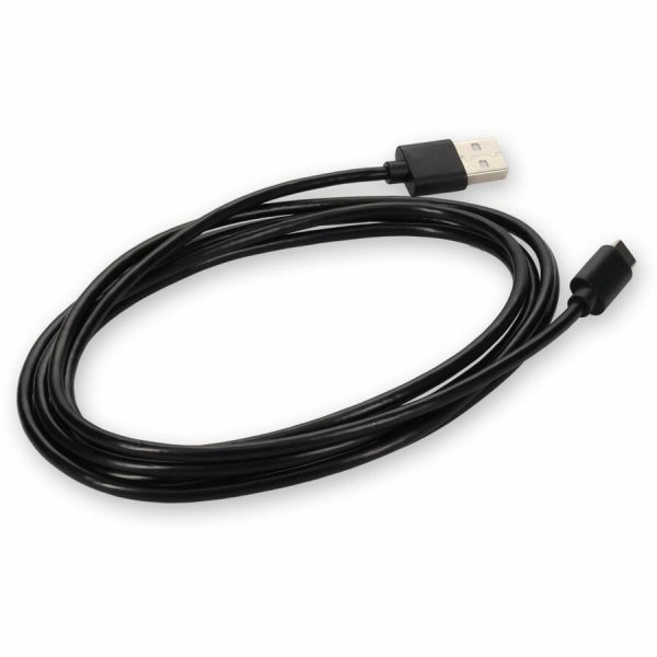 AddOn 50cm USB 2.0 (A) Male to USB 2.0 (C) Male Black Cable - Image 5