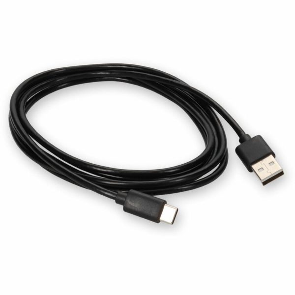 AddOn 50cm USB 2.0 (A) Male to USB 2.0 (C) Male Black Cable - Image 7
