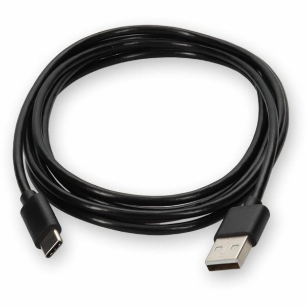 AddOn 50cm USB 2.0 (A) Male to USB 2.0 (C) Male Black Cable - Image 8