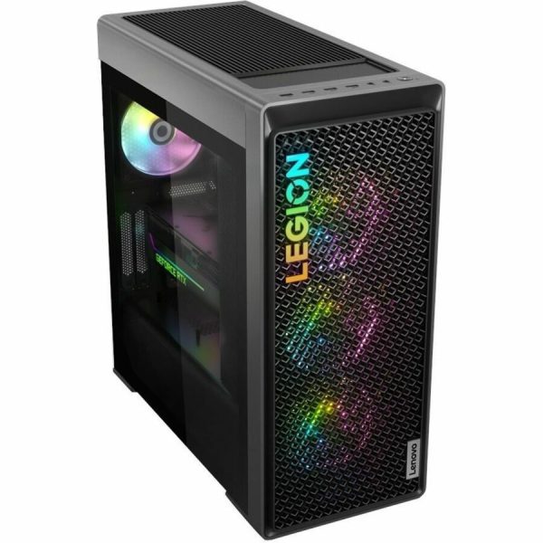 Lenovo Legion T7 34IRZ8 90V6000NUS Gaming Desktop Computer - Intel Core i9 14th Gen i9-14900KF - 32 GB - 2 TB SSD - Tower - Storm Gray - Image 2