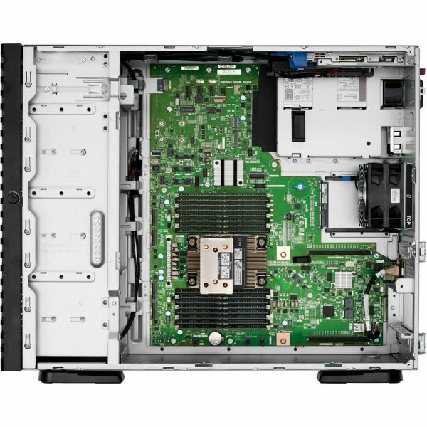 HPE SMART CHOICE ProLiant ML110 G11 4.5U Tower Server - 1 x Intel Xeon Silver 4514Y 2 GHz - 64 GB RAM - 1.92 TB SSD - (2 x 960GB) SSD Configuration - Serial ATA, Serial Attached SCSI (SAS) Controller - Image 4