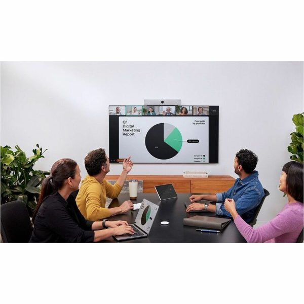 Cisco Webex Room Bar (First Light Color) with Table-stand Room Navigator - Image 5