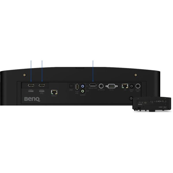 BenQ LK936ST 3D Ready Short Throw DLP Projector - 16:9 - Ceiling Mountable, Wall Mountable - Image 5
