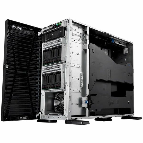HPE SMART CHOICE ProLiant ML110 G11 4.5U Tower Server - 1 x Intel Xeon Bronze 3508U 2.1 GHz - 32 GB RAM - 4 TB HDD - (2 x 2TB) HDD Configuration - Serial ATA, Serial Attached SCSI (SAS) Controller - Image 5