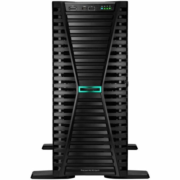 HPE SMART CHOICE ProLiant ML110 G11 4.5U Tower Server - 1 x Intel Xeon Bronze 3508U 2.1 GHz - 32 GB RAM - 4 TB HDD - (2 x 2TB) HDD Configuration - Serial ATA, Serial Attached SCSI (SAS) Controller - Image 7